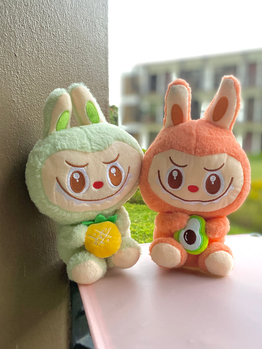 Peluche Labubu duo