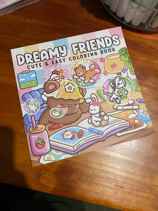 Libro para colorear- Dreamy Friends