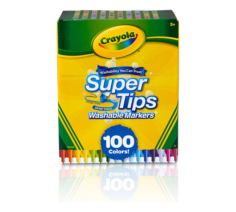 Crayola Supertips 100