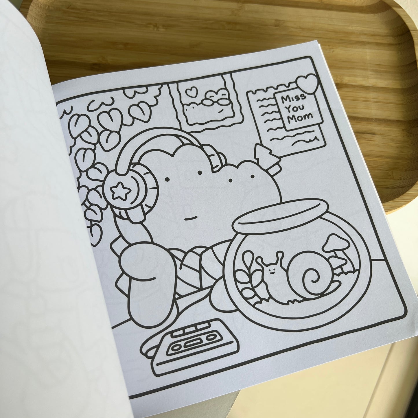 Libro para colorear Comfy Days