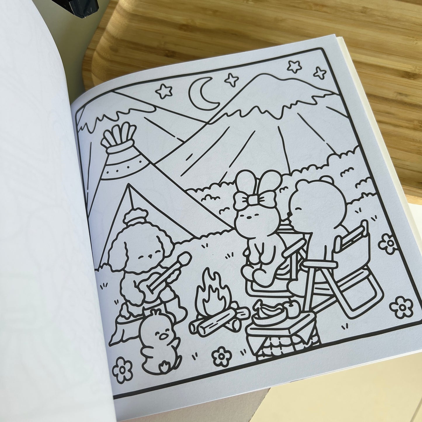 Libro para Colorear Cozy Friends