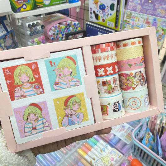 Washi tape + stickers kit