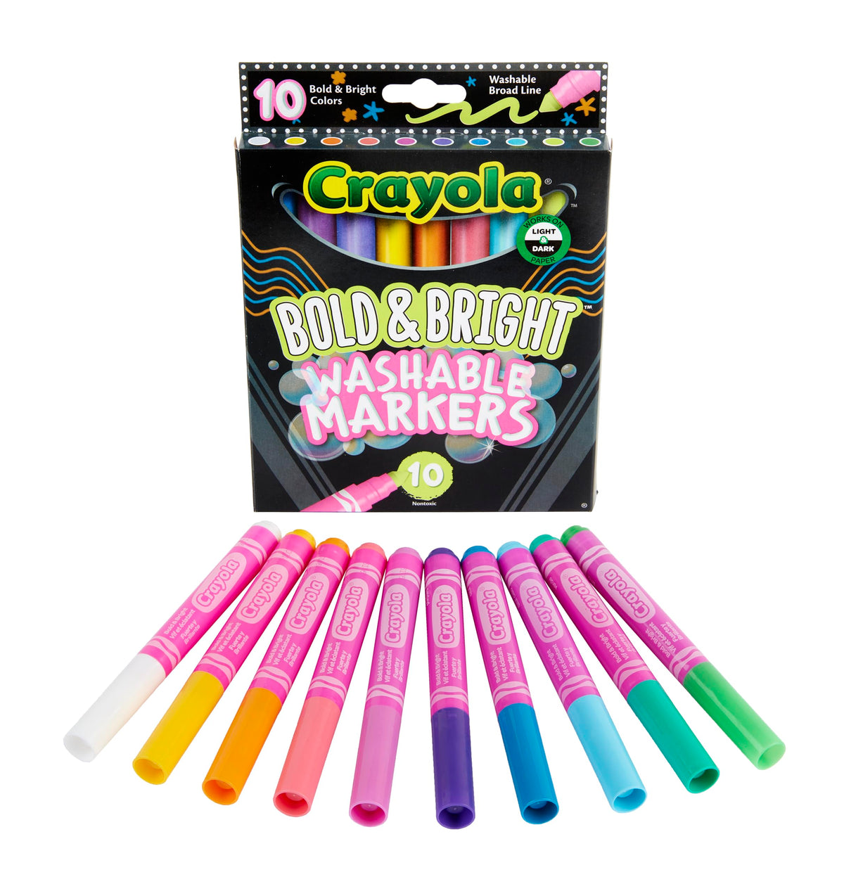 Marcador Bold & Bright  10 - Crayola