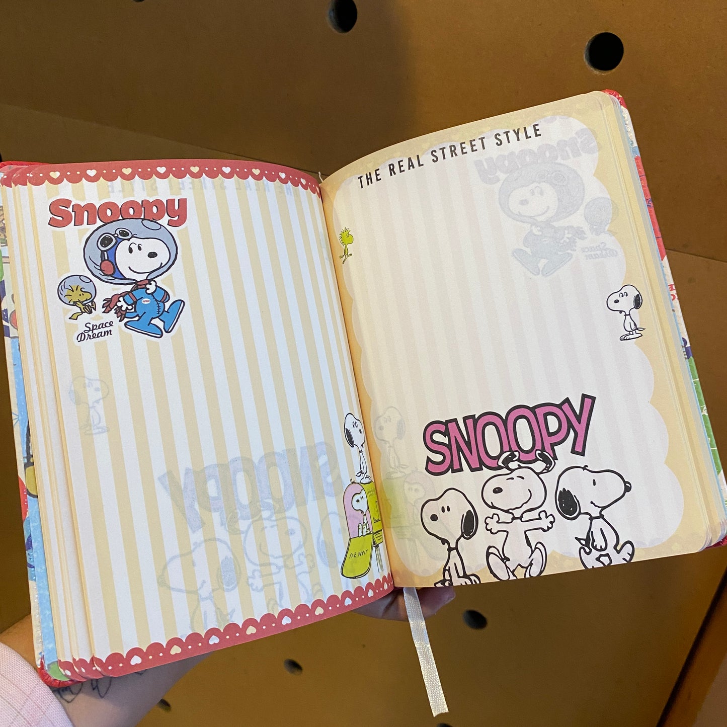 Libreta Acolchada Snoopy Holidays