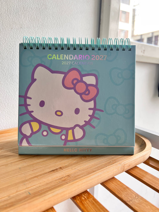 Calendario para escritorio Hello Kitty 2027