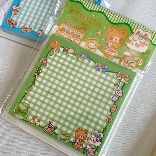 Sticky note - ositos verde