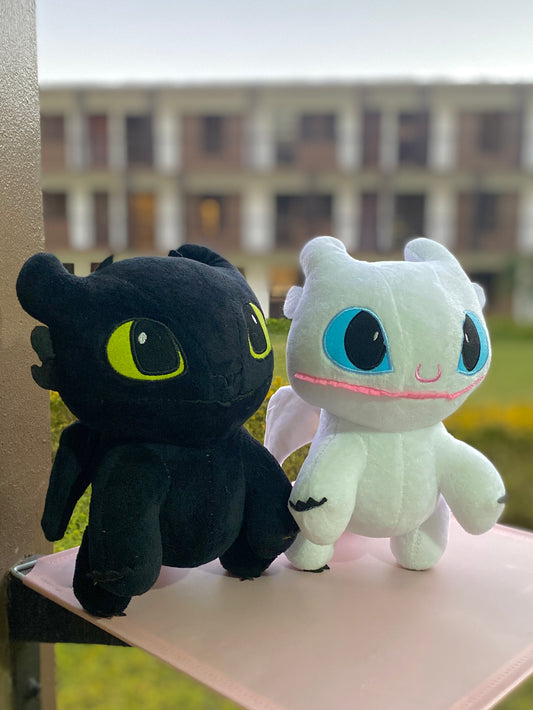 Peluche Chimuelo y Furia Luminosa