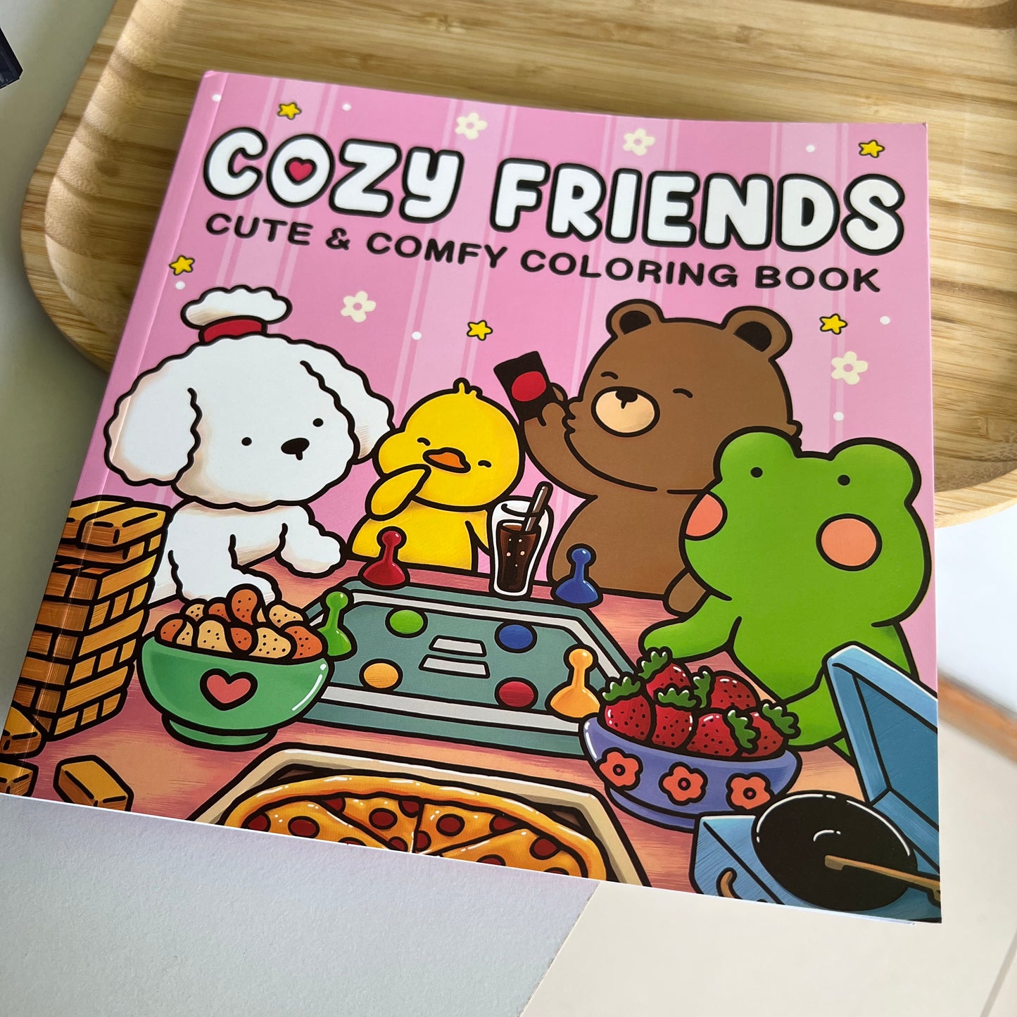 Libro para Colorear Cozy Friends