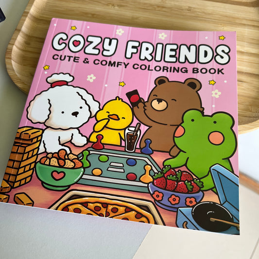 Libro para Colorear Cozy Friends