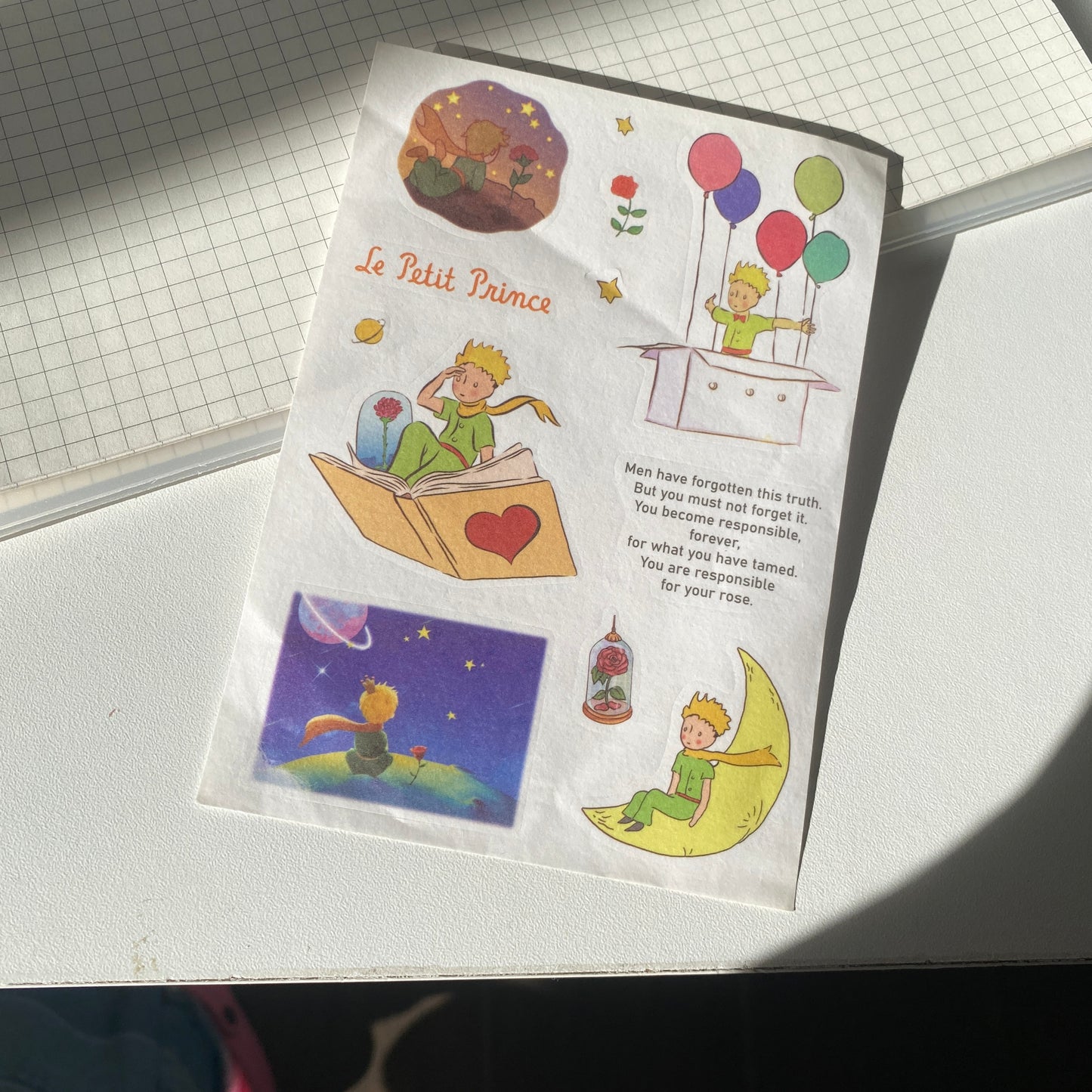 Sticker  El principito