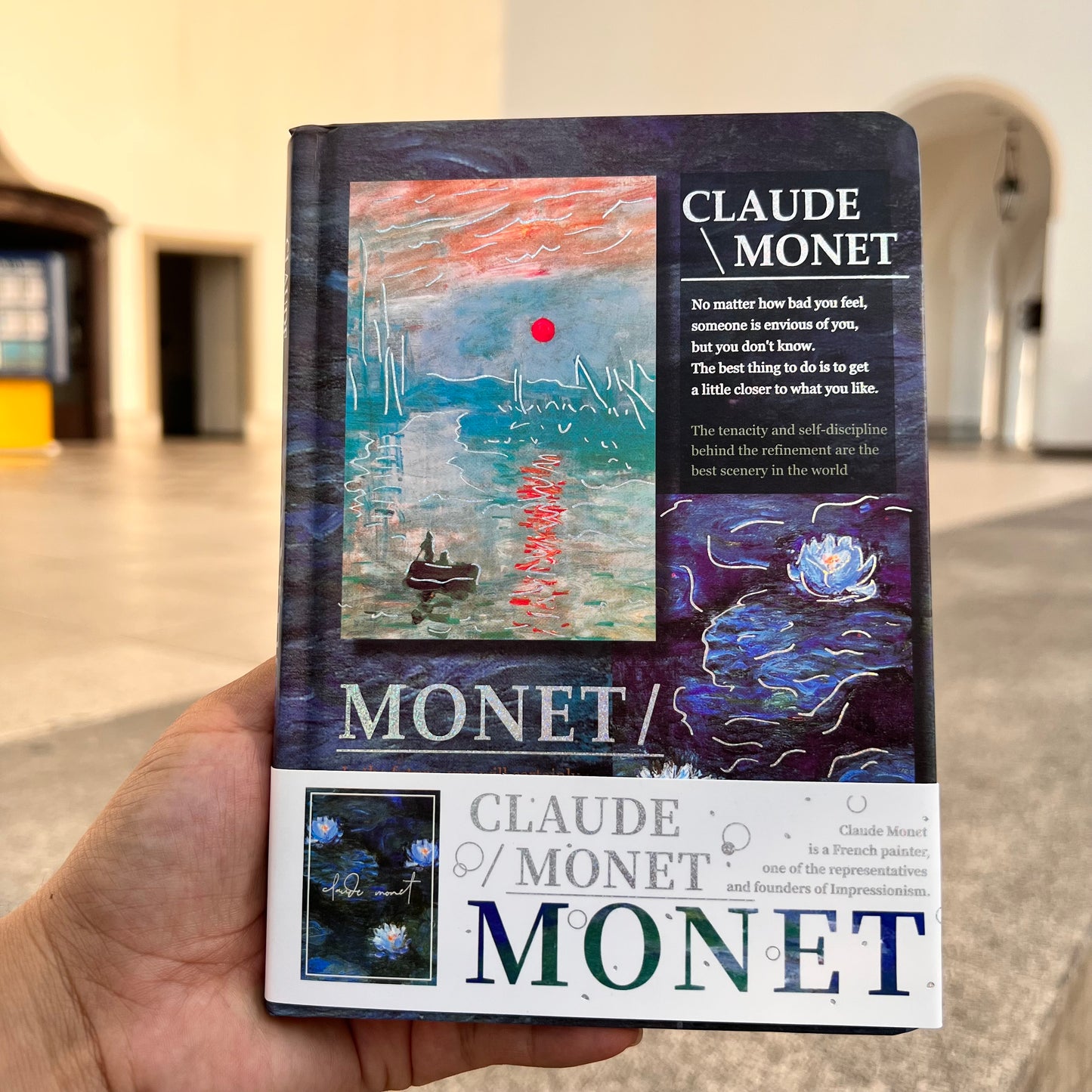 Libreta arte Monet