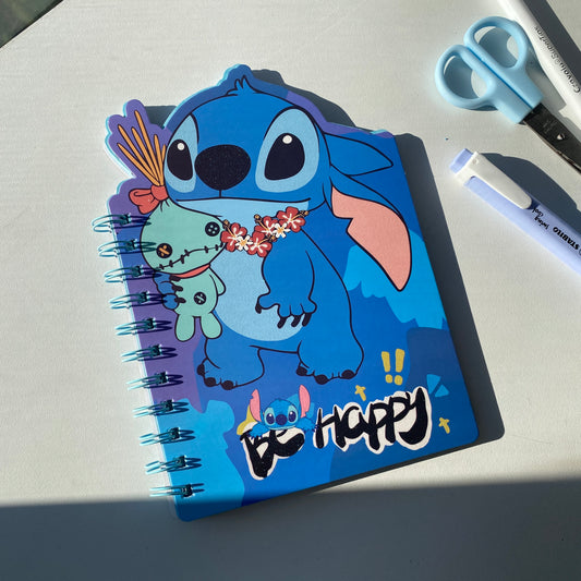 Libreta decorada Stitch