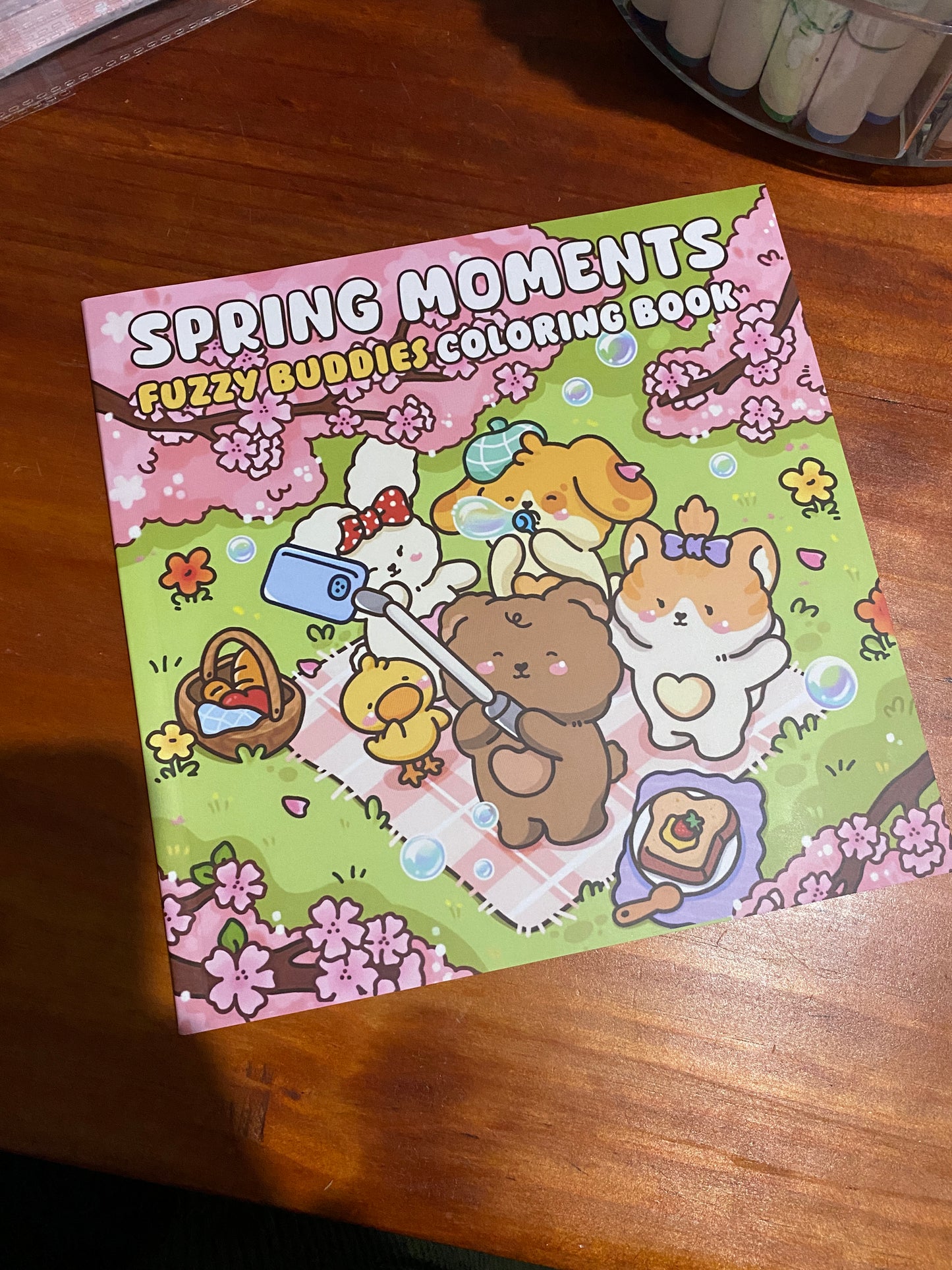 Libro para colorear- Spring Moments