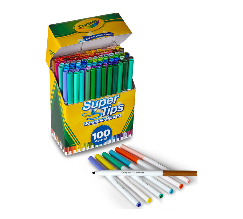 Crayola Supertips 100