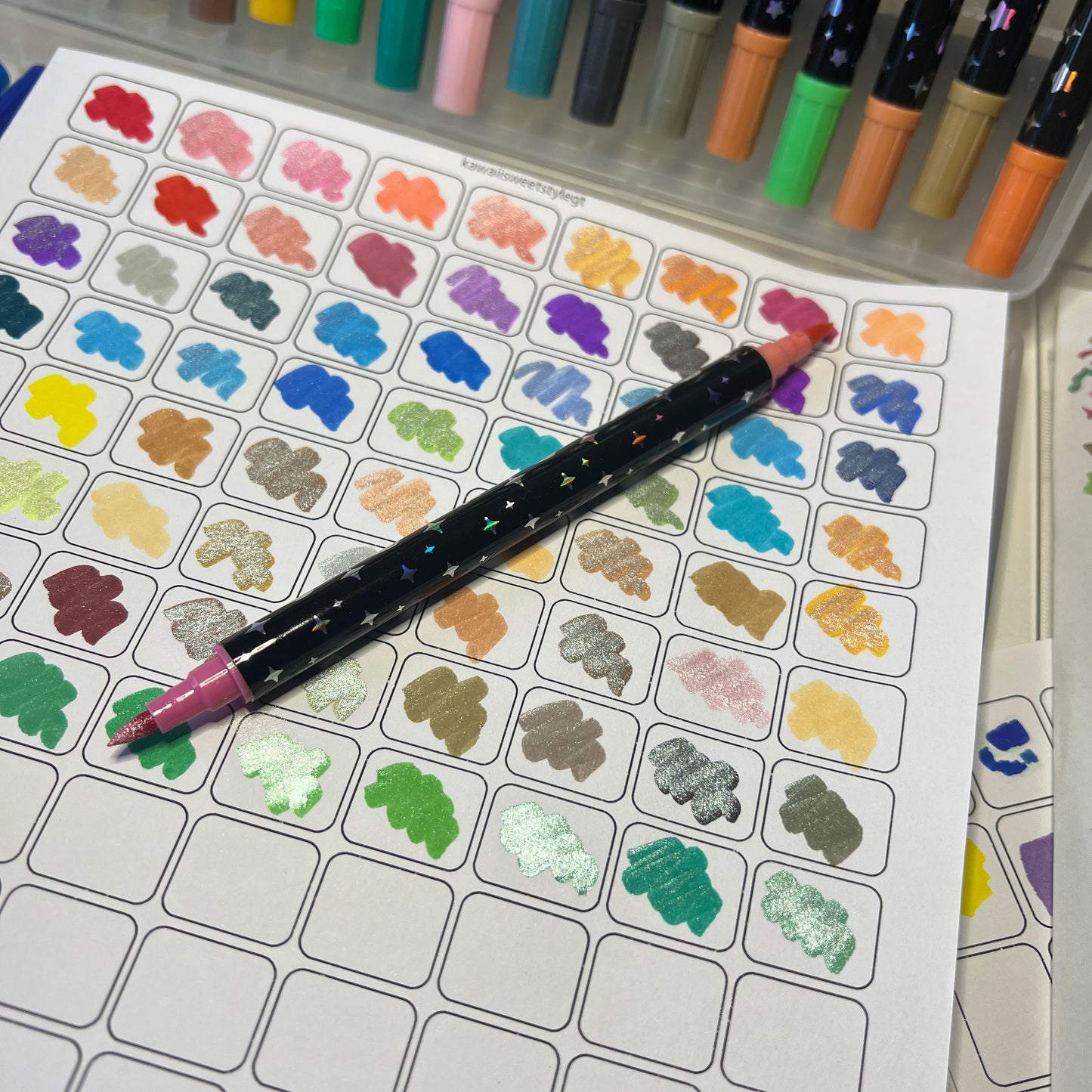 Marcador Glitter