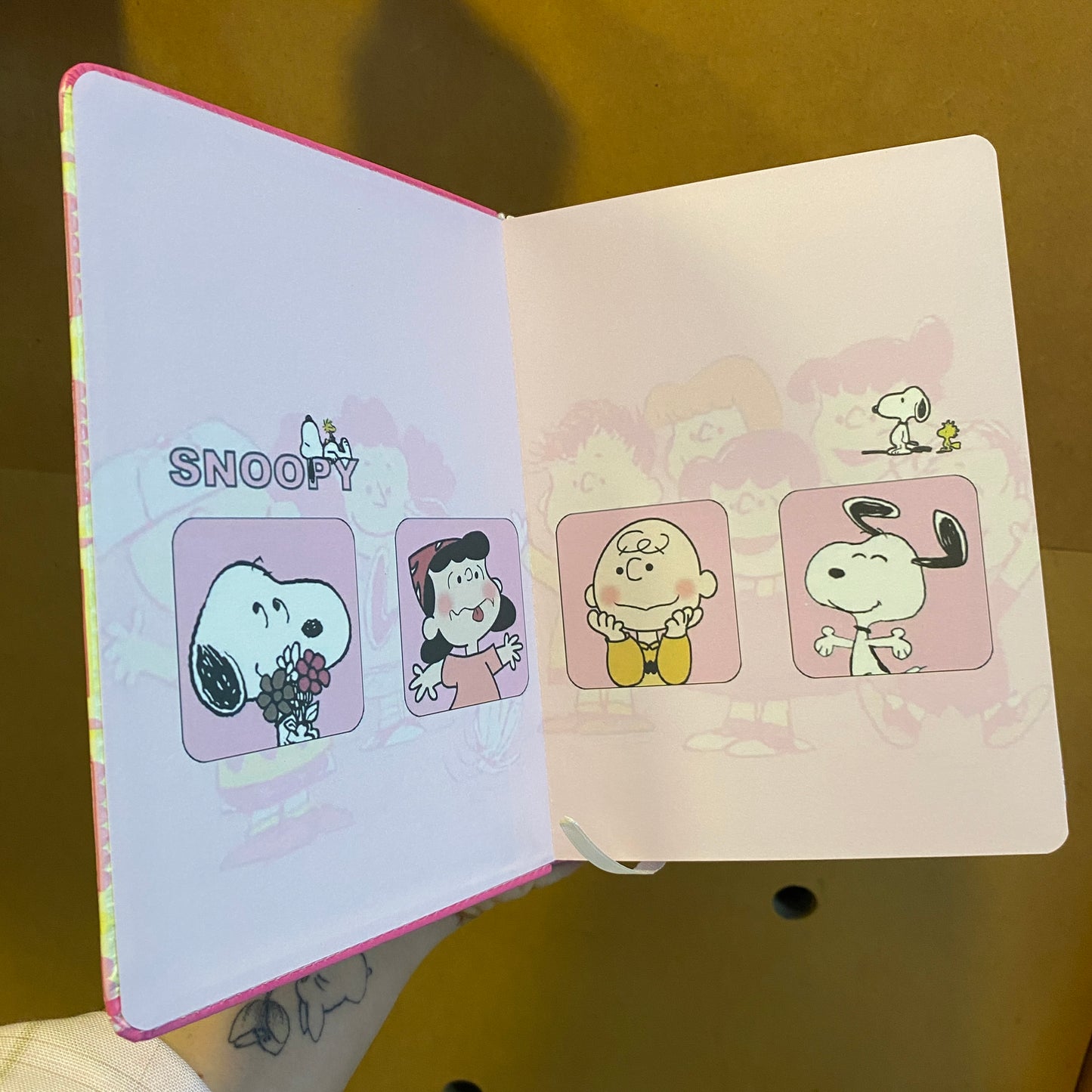Libreta Acolchada Snoopy béisbol