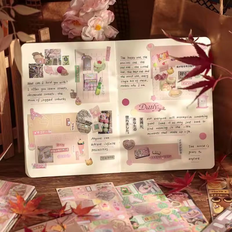 Stickers libro postres