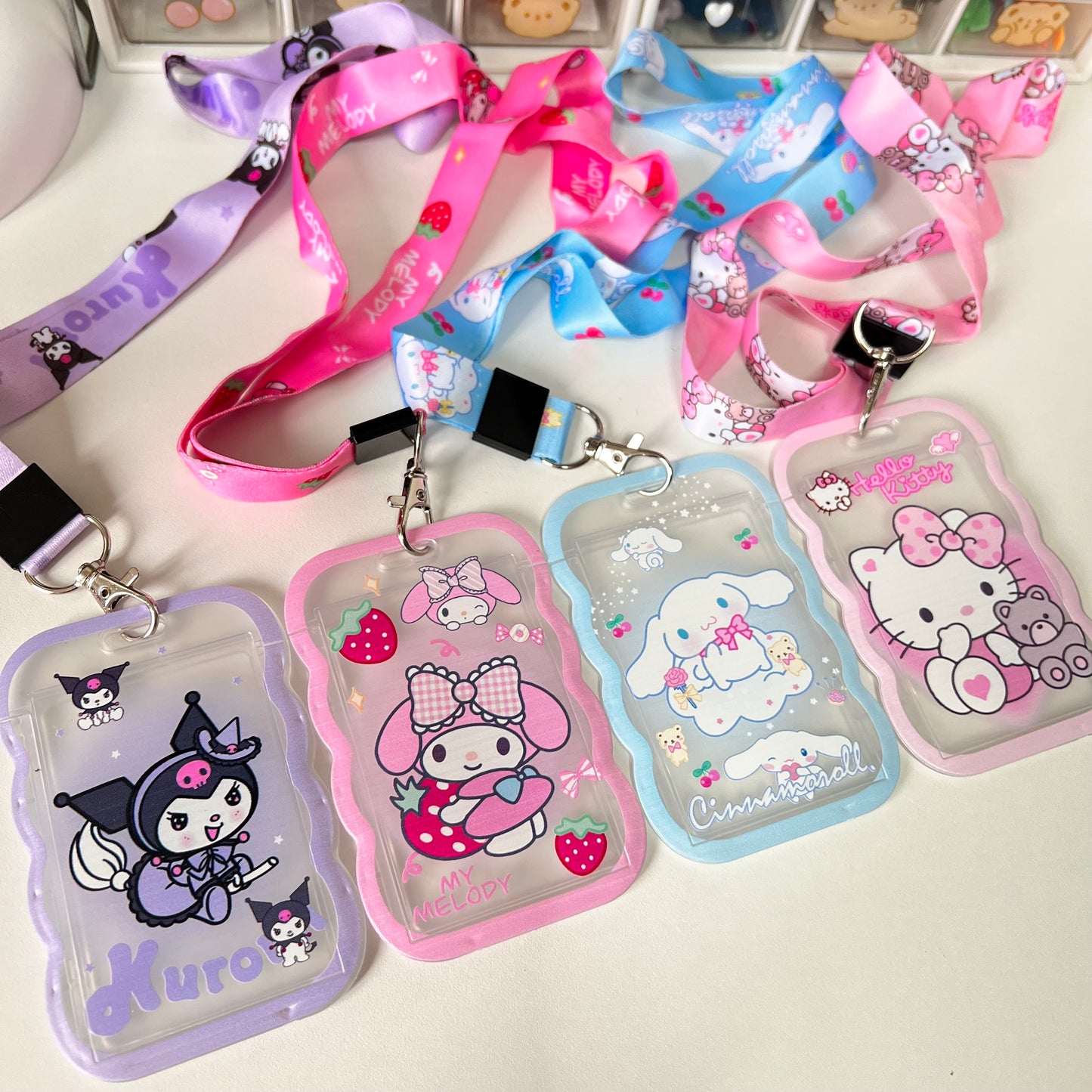 Holder /porta gafete Sanrio