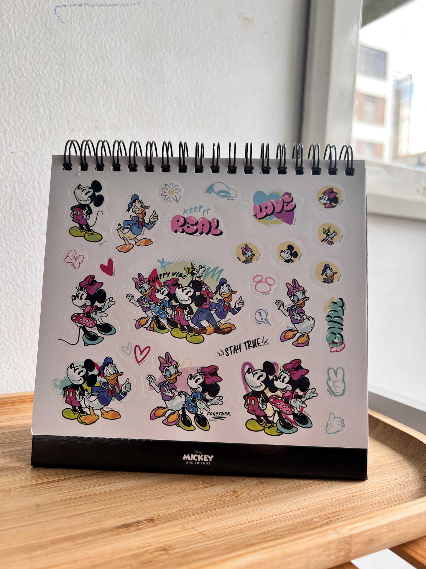 Calendario para escritorio Mickey Mouse 2027