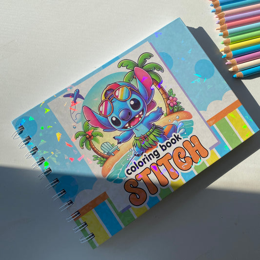 Libro para colorear Stitch