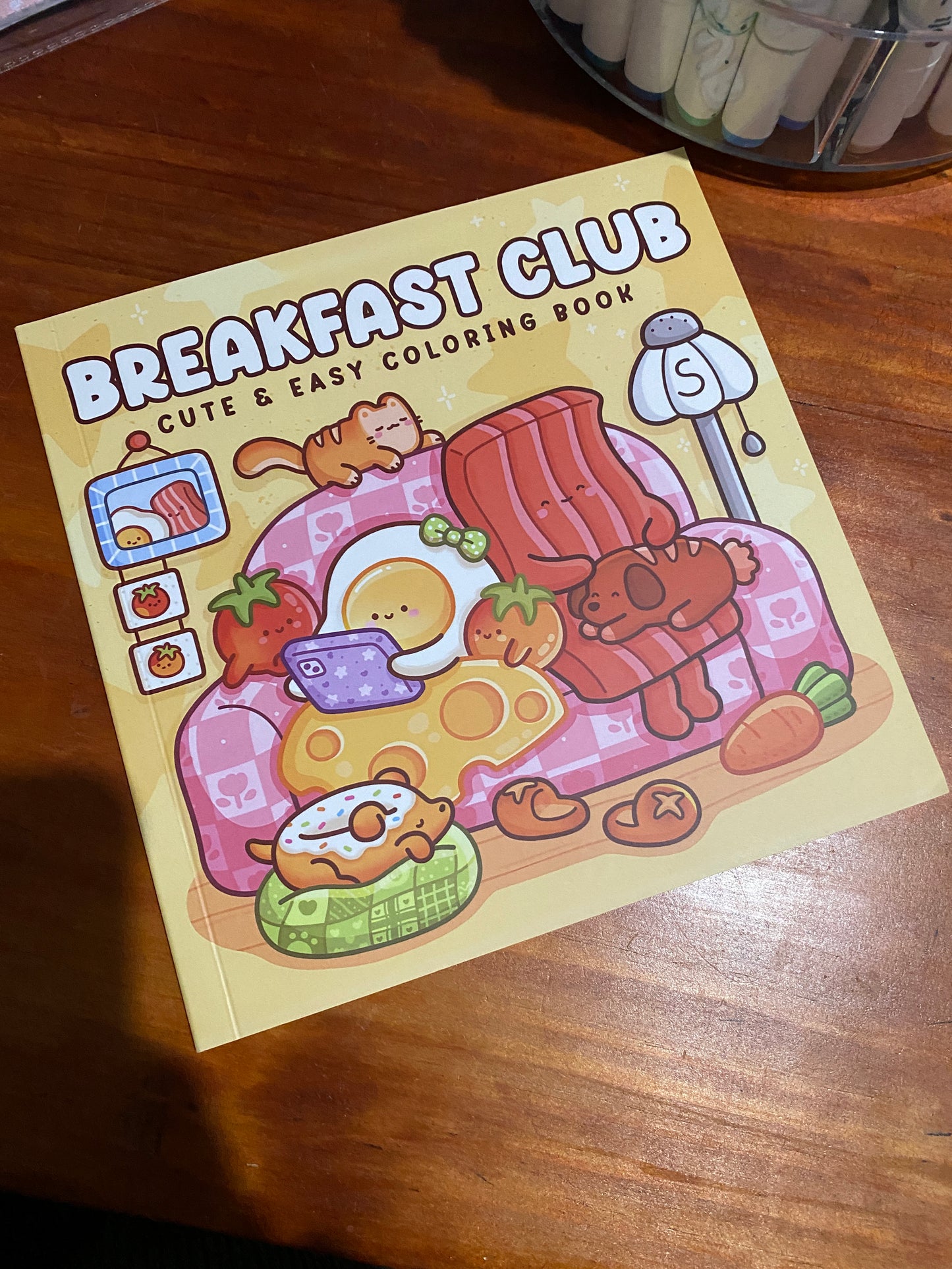 Libro para colorear- Breakfast Club