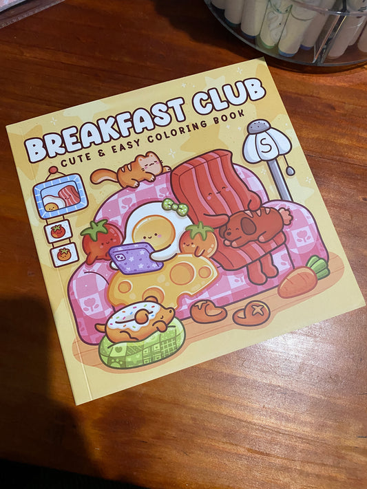 Libro para colorear- Breakfast Club