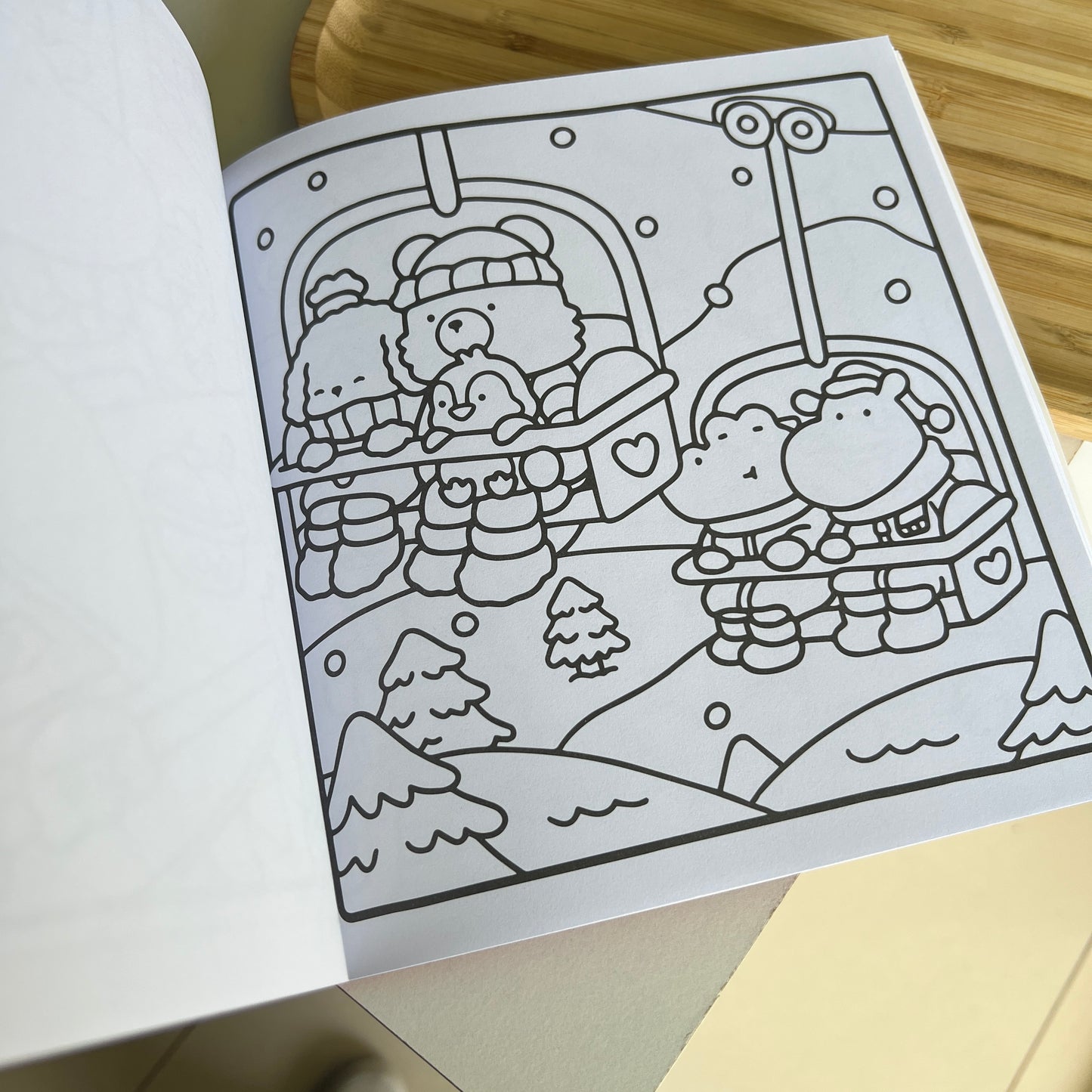Libro para Colorear Cozy Friends