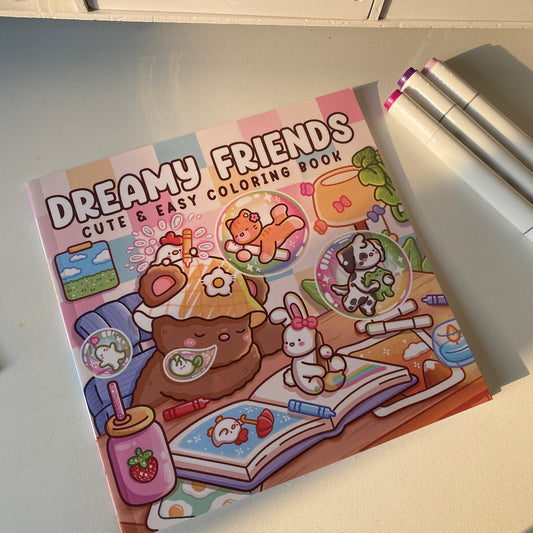 Libro para colorear- Dreamy Friends