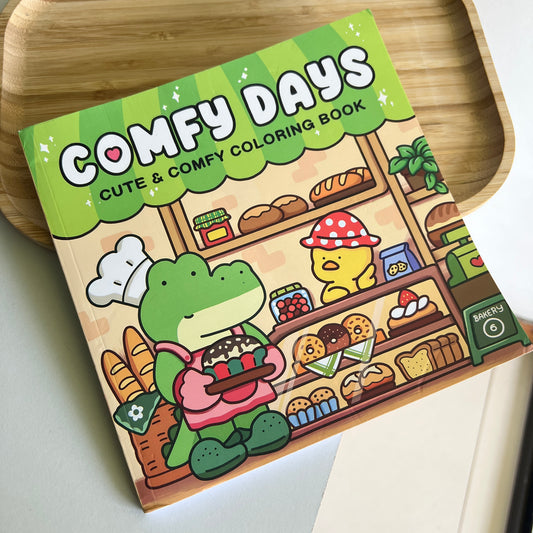 Libro para colorear Comfy Days