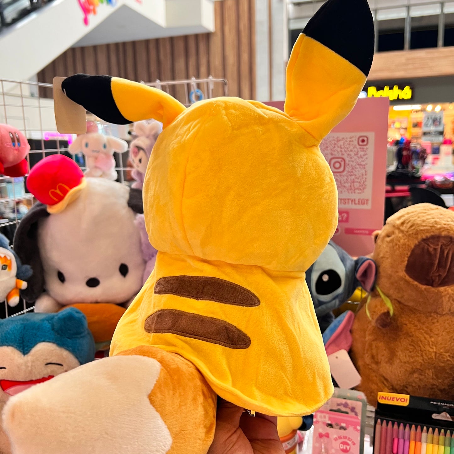 Peluche Evee pikachu