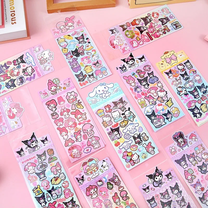 Stickers Sanrio aleatorio.