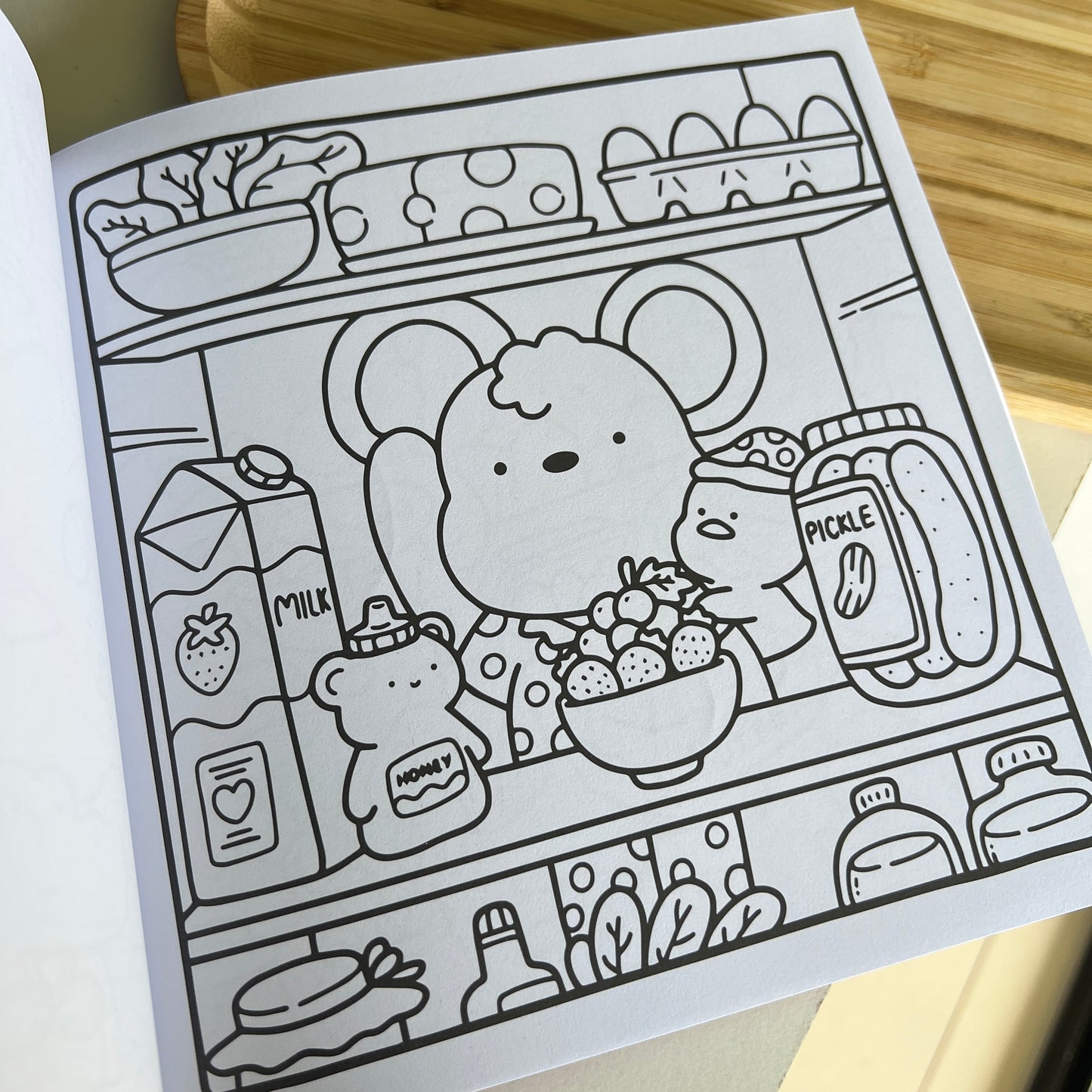 Libro para Colorear Cozy Friends