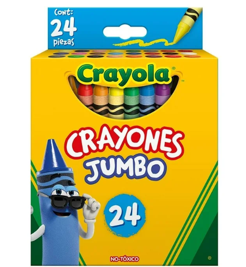 Crayones crayola Jumbo 24