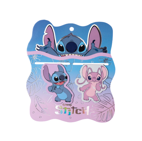 Señalador magneticos - Stitch y Angel