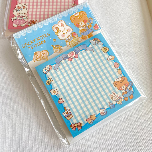 Sticky note - osito celeste