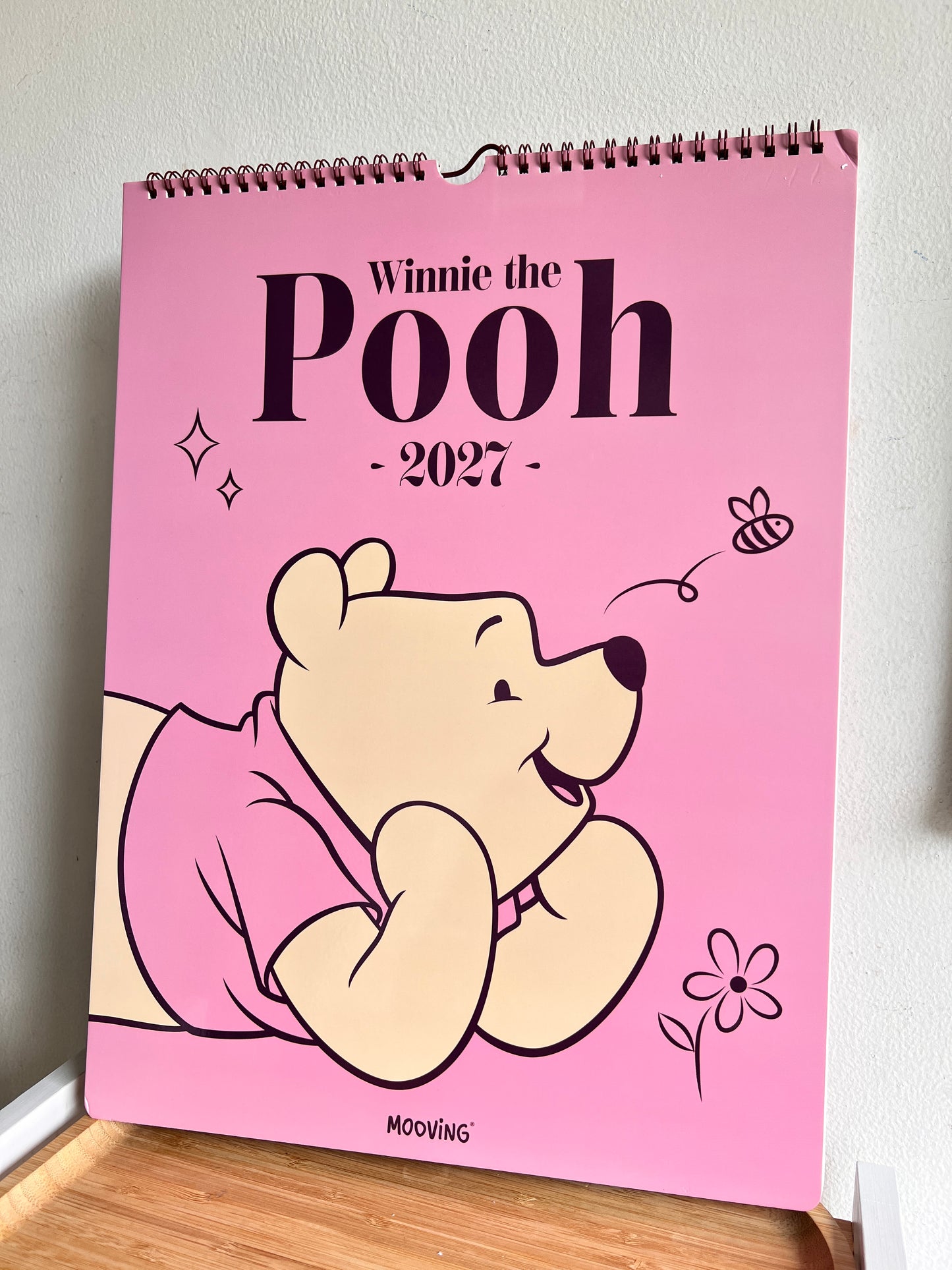 Calendario para pared 2027- Winnie Pooh