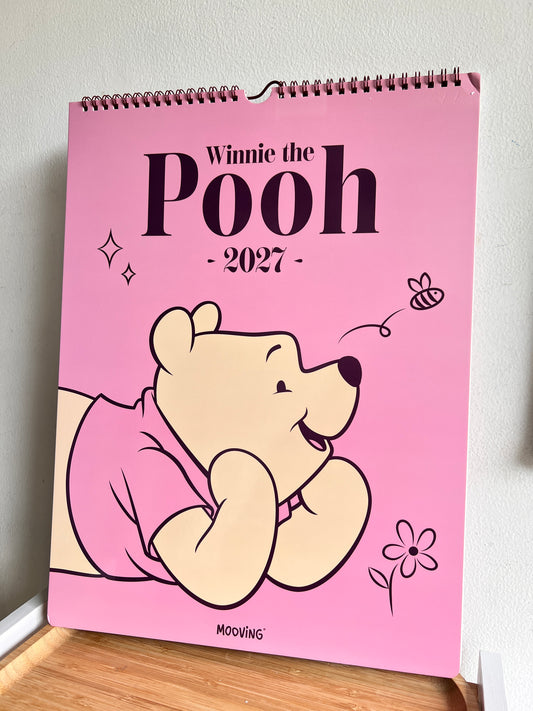 Calendario para pared 2027- Winnie Pooh