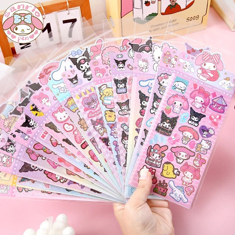 Stickers Sanrio aleatorio.