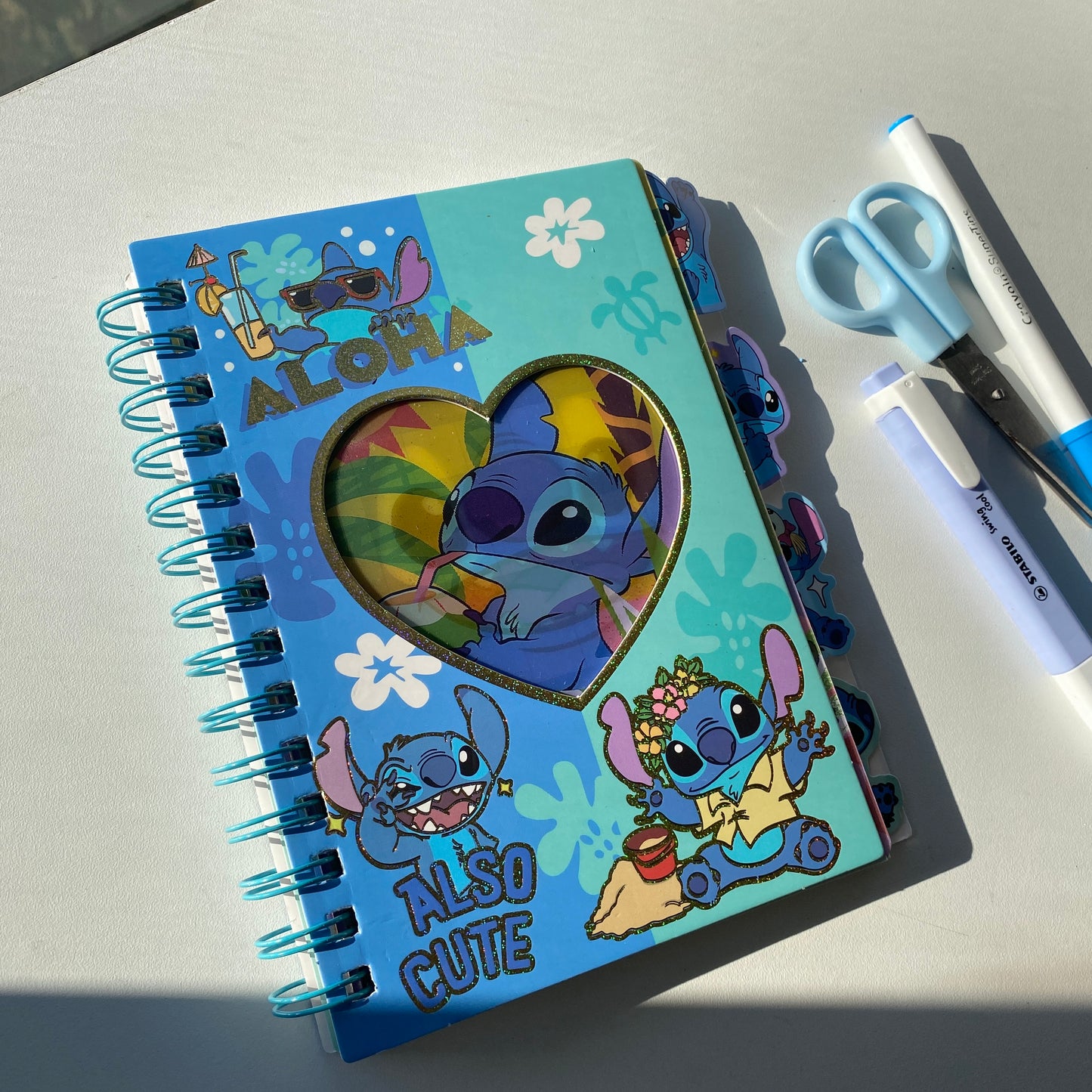 Libreta Stitch lenticular
