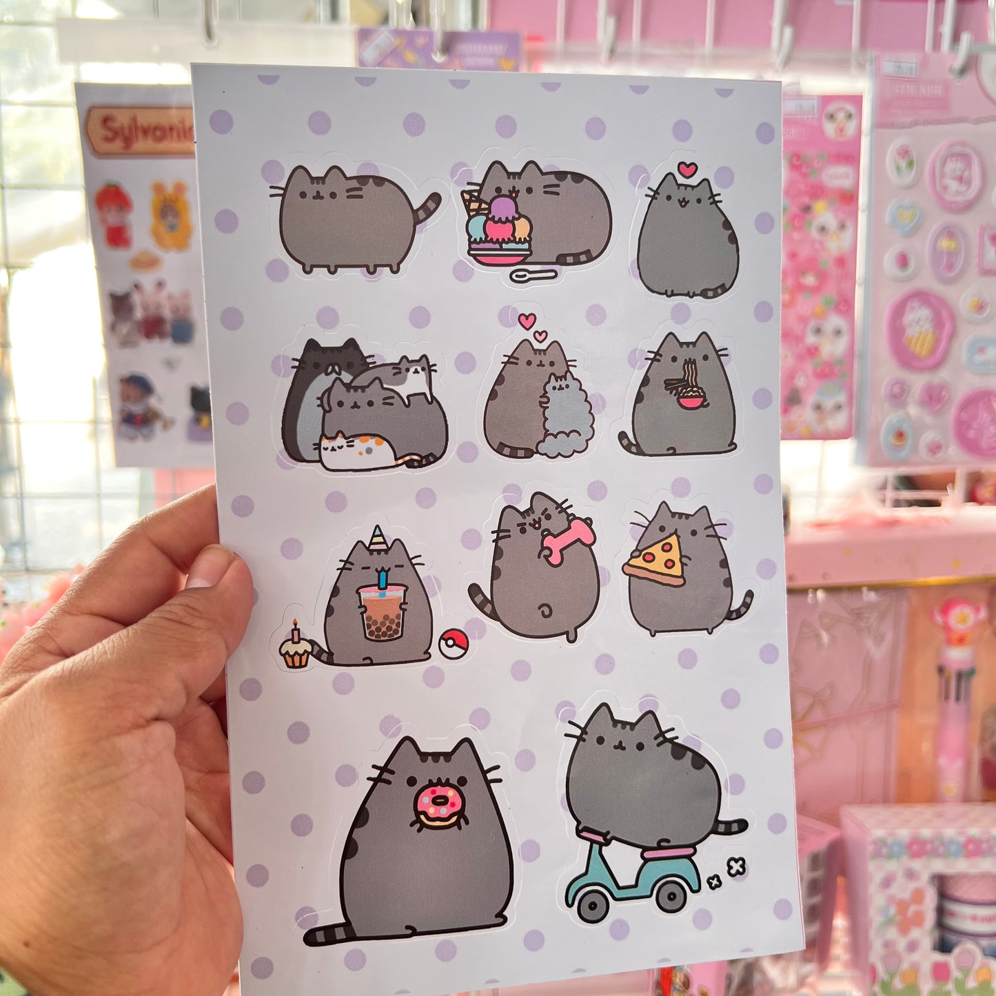 Stickers Pusheen