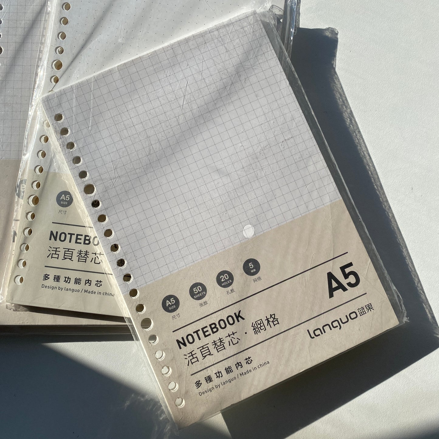 Refil de hojas Binder Notebook