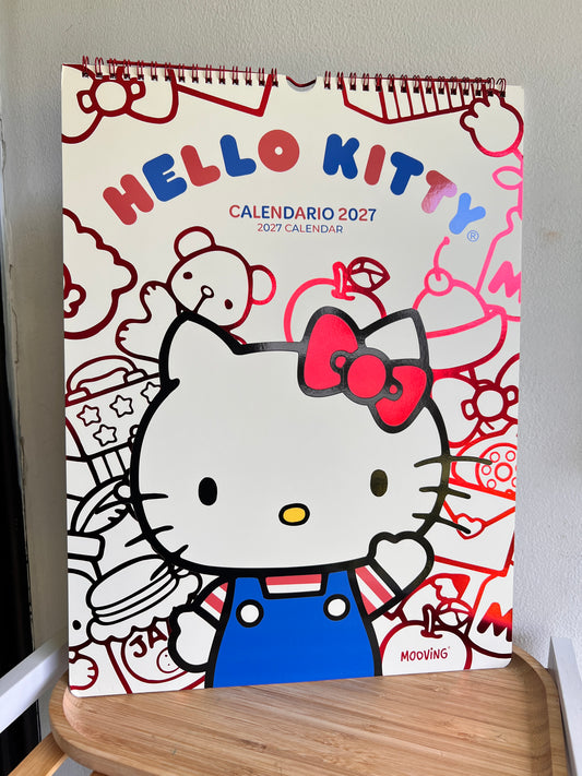 Calendario para pared 2027- Hello Kitty