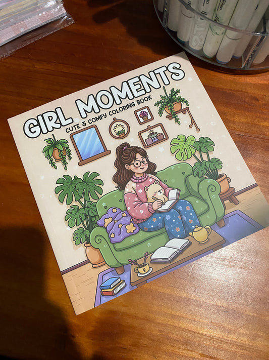 Libro para colorear- Girl Moments
