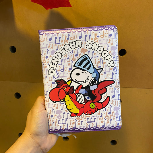 Libreta Acolchada Snoopy Dino