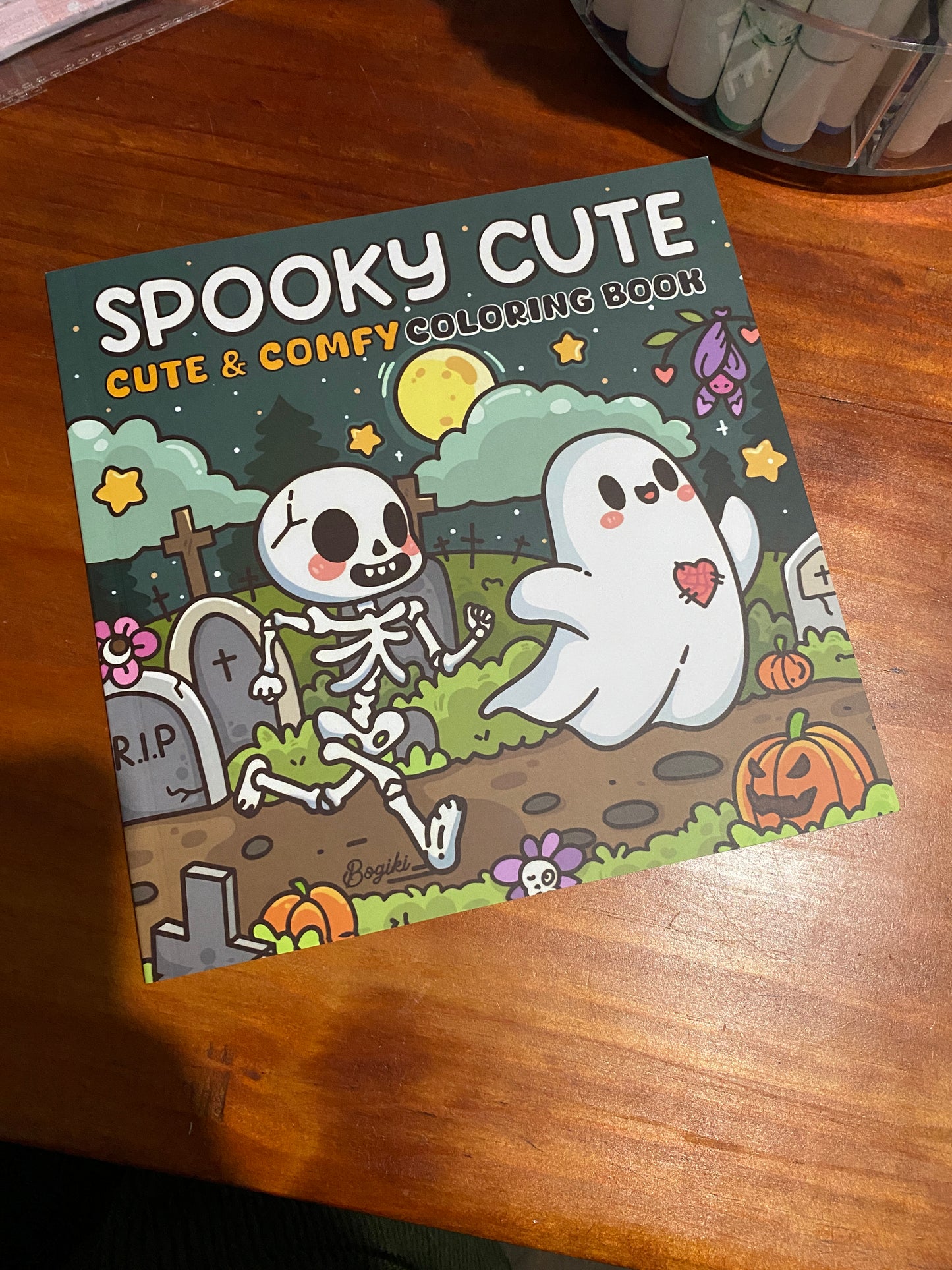 Libro para colorear-Spooky cute