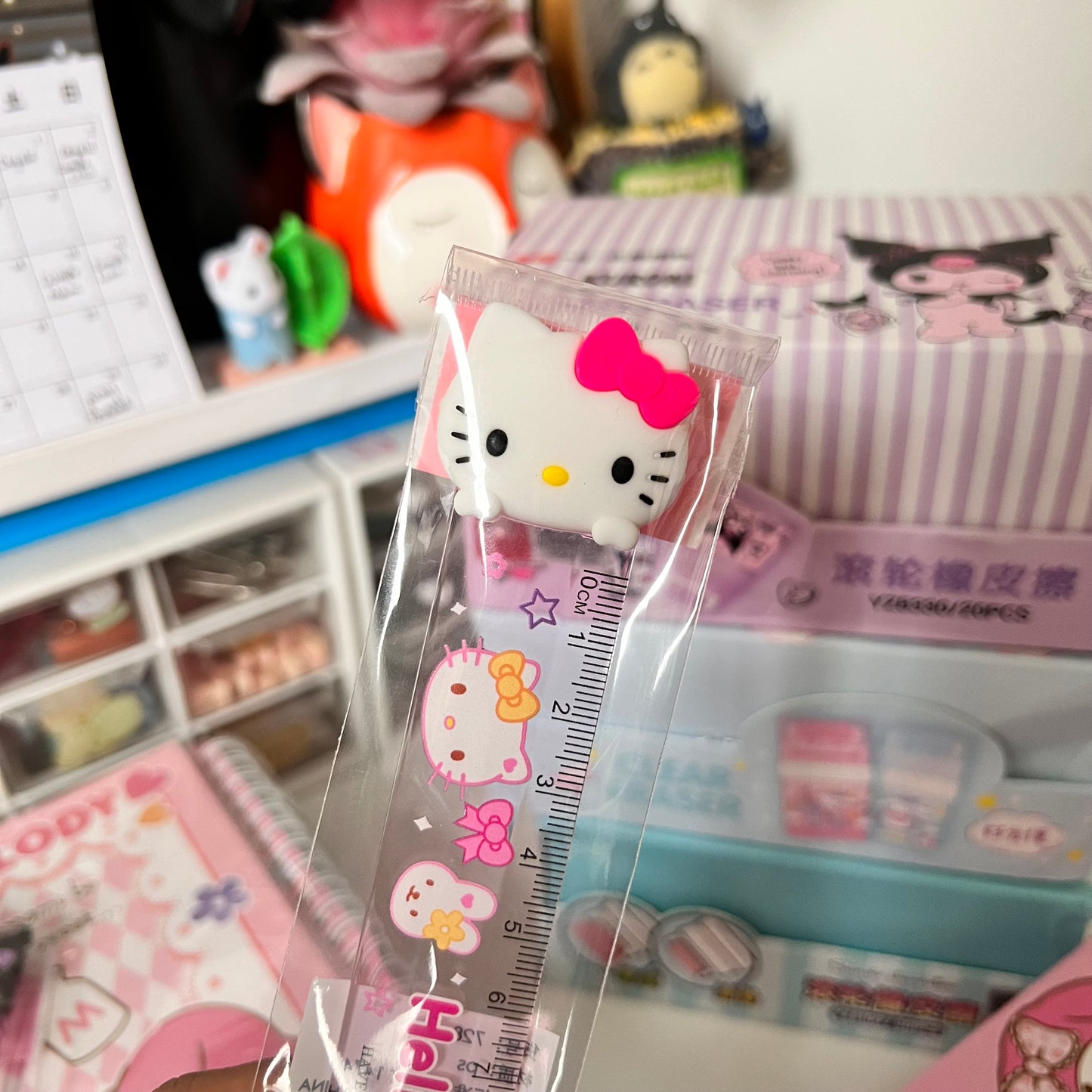 Reglas 15cm Sanrio cabeza