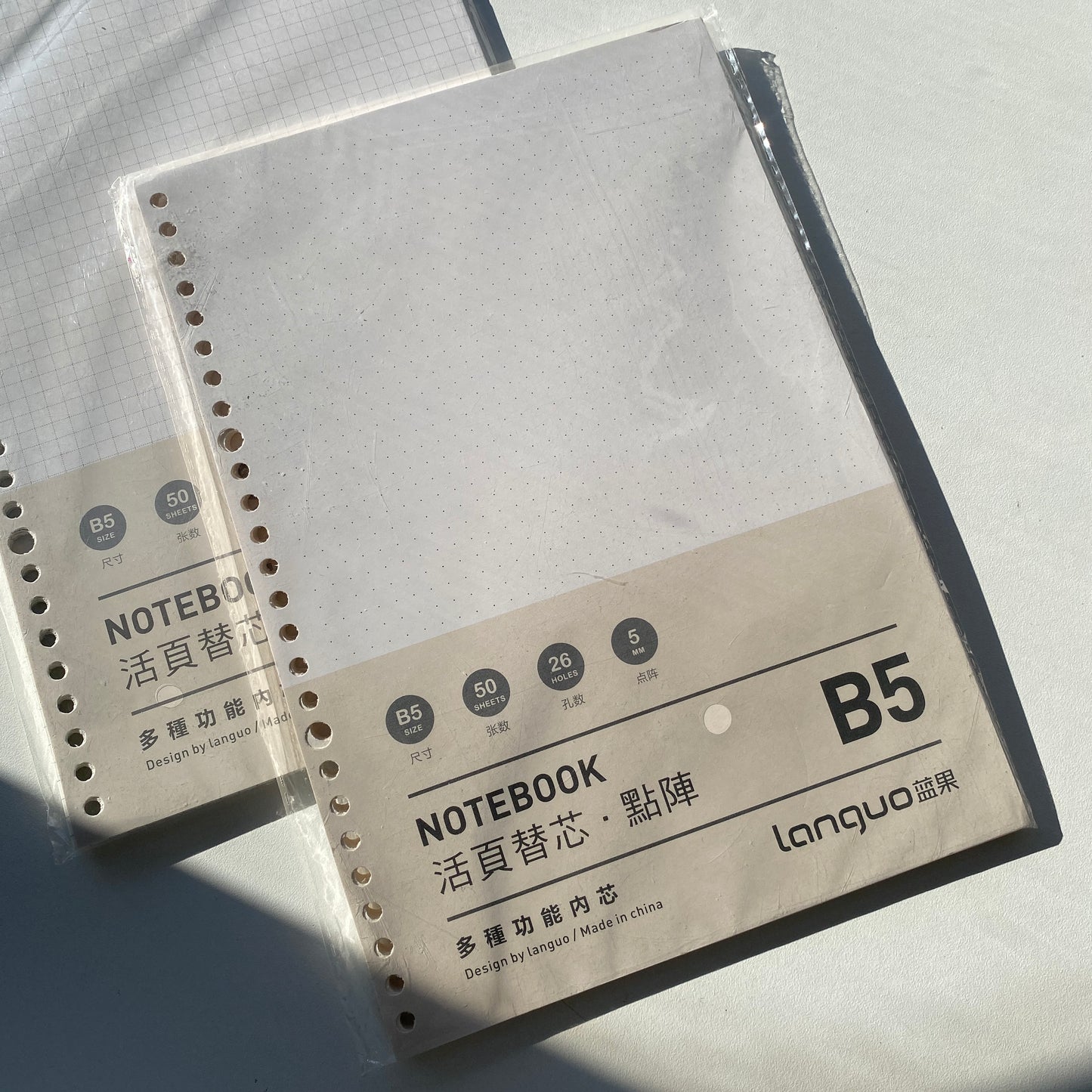 Refil de hojas Binder Notebook