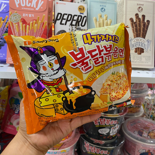 Ramen coreano de queso picante