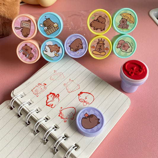 Set de Sellos Capibara