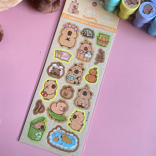 Sticker Capibara 2